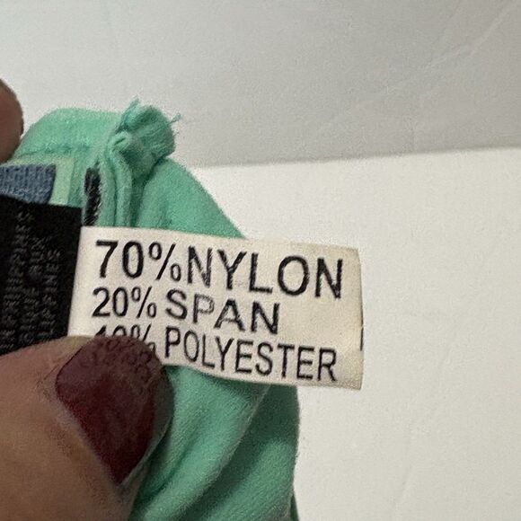 Nathan Unisex Mirage Waist Pack Running Belt Teal Aqua Blue OSFM Stretch Comfort - Picture 7 of 7